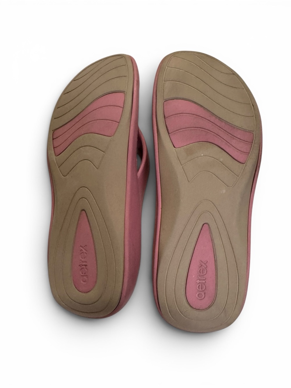 Aetrex Maui Orthotic, Flip-Flop Women’s Size 9 Mauve Pink Comfort Arch Support - Picture 7 of 11